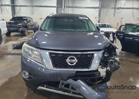 2014 Nissan Pathfinder Sv Hybrid from USA, damaged, VIN 5N1CR2MM7EC653633